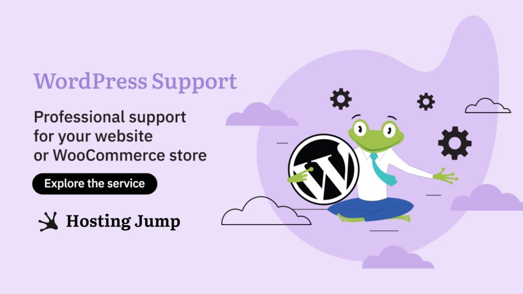WordPress Support by Hosting Jump