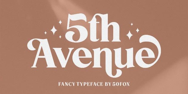 5th Avenue Font 