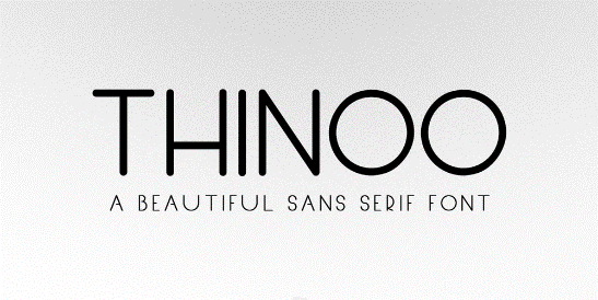 Thinoo Font