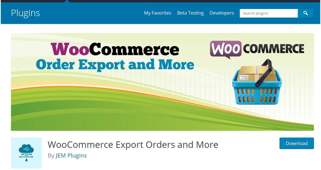 9. WooCommerce Export Orders and More plugin for WordPress and WooCommerce