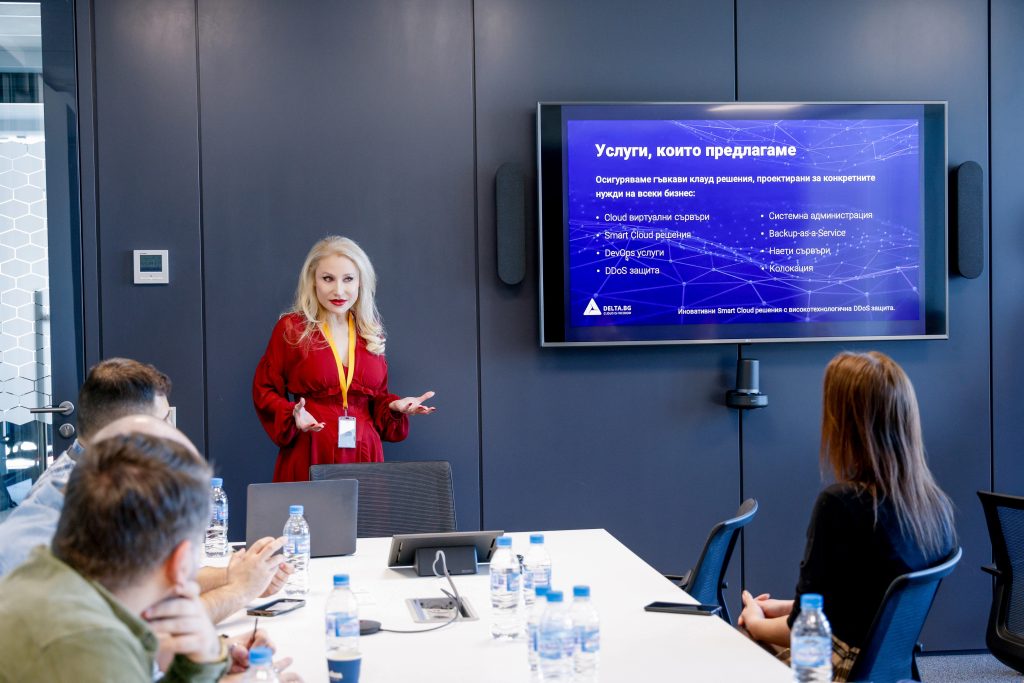 Boryana Popova - director of marketing and business development presents - Delta.BG - services we offer