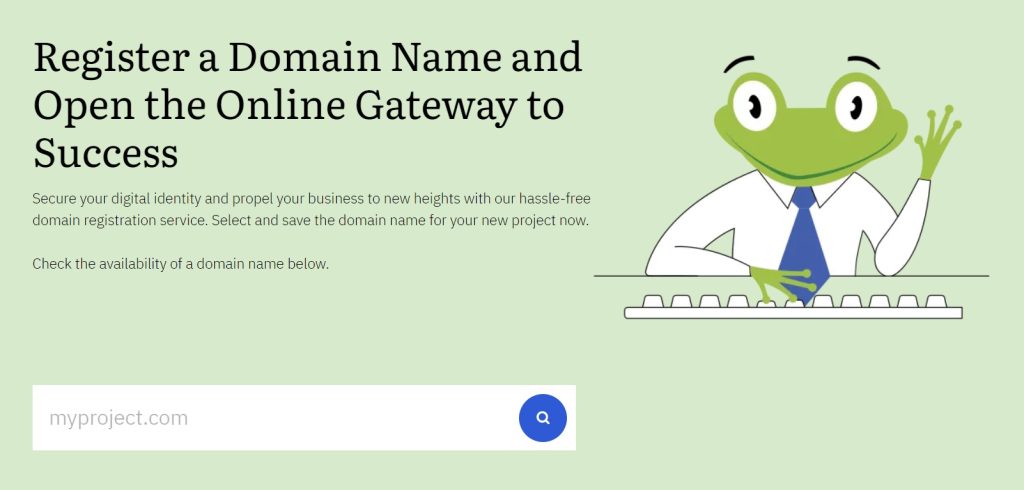 Register a Domain Name and Open the Online Gateway to Success